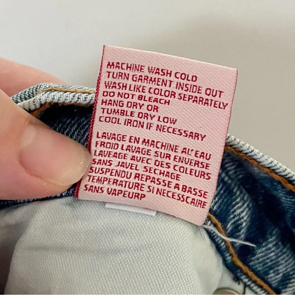 Revice A-List Highlight Low Rise Wide Leg Denim  Jeans - Picture 14 of 14